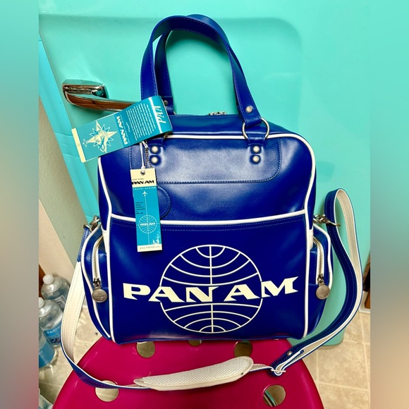 NWT Pan Am Originals 70's Original Vintage-Style Bag - Picture 2 of 6